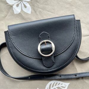 Banana Republic Mini Leather Crossbody/Belt Purse with Adjustable Strap